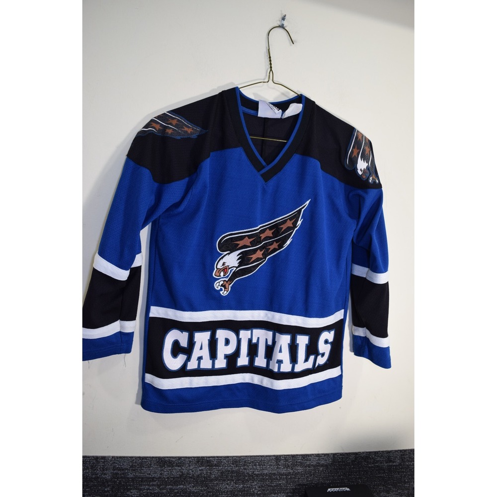 Vintage Winning Goal Washington Capitals NHL Bondra Jersey Youth BOYS M 10 12